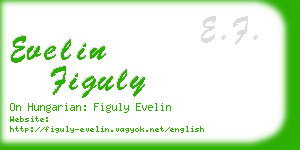evelin figuly business card